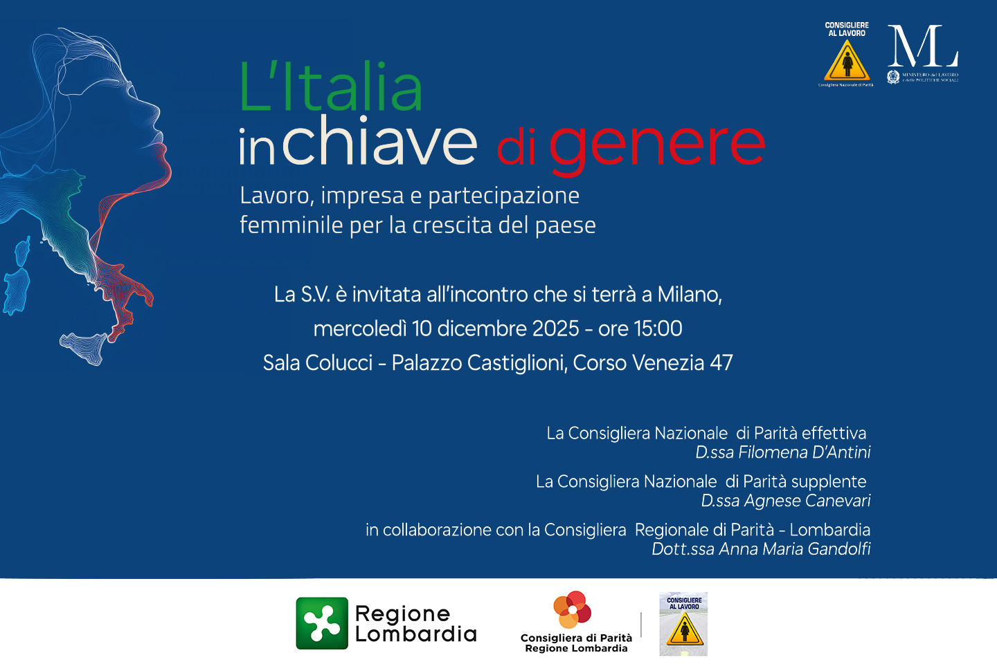 Immagine L'Italia in chiave di genere